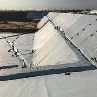 Bâche géomembrane portable en HDPE/EVA pour pisciculture, bassin temporaire pour événements extérieurs