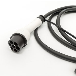 Haute qualité 16A/32A véhicule électrique <span class=keywords><strong>voiture</strong></span> Portable convertisseur en-tête électrique charge Pile pistolet câble - Product Image 3
