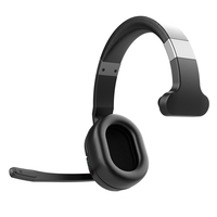 Auriculares inalámbricos 2 en 1 para camionero, cascos con Bluetooth, cancelación de ruido y larga duración de batería, cómodos y desmontables