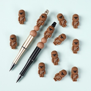 ลูกปัดโฟกัสซิลิโคนรูปตัวการ์ตูนชิวแบ็กก้าสำหรับปากกา DIY ทำสร้อยข้อมือ keychin เครื่องประดับ BPA ฟรีลูกปัดซิลิโคน3D - Product Image 4