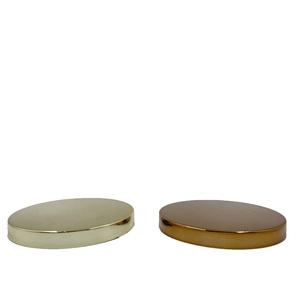 Tarro de Almacenamiento de Acero Inoxidable con Tapa Metálica Electrochapada, Tarro de Vidrio para Velas con Tapa Sellada - Product Image 3