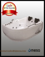 Jacuzzi gonflable d'angle rectangulaire, pour 1 personne, pièce à vendre en ABS, livraison gratuite