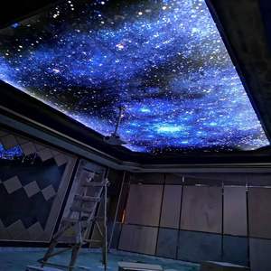 Spacetinando estrelas pvc design de filme de teto, estiramento, céu estrelado uv, impresso, teto falso 3d digital diy, teto personalizado - Product Image 5