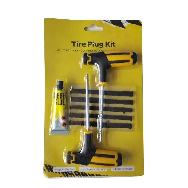 Car Flat Tire Repair Tools Portable Tire Plug Kit Puncture Repair Kit Seal