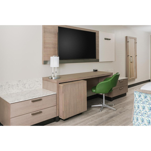 Armario de Banco de equipaje para hotel, mueble de cama de madera, mueble de lujo para hotel - Product Image 6