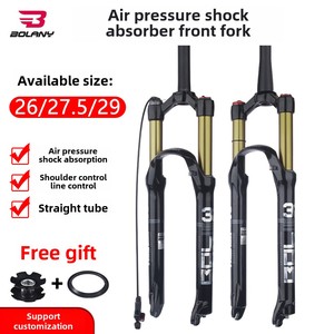 Bolany 26\" 27.5\" Vélo de route en alliage de magnésium <span class=keywords><strong>Suspension</strong></span> avant avec fourche à dégagement rapide Absorption des chocs à pression d'air BMX - Product Image 3