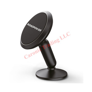 Roadpower xe từ điện thoại di động chủ với 360 độ xoay an toàn Grip an toàn Navigation tay-miễn phí sử dụng màu đen - Product Image 1