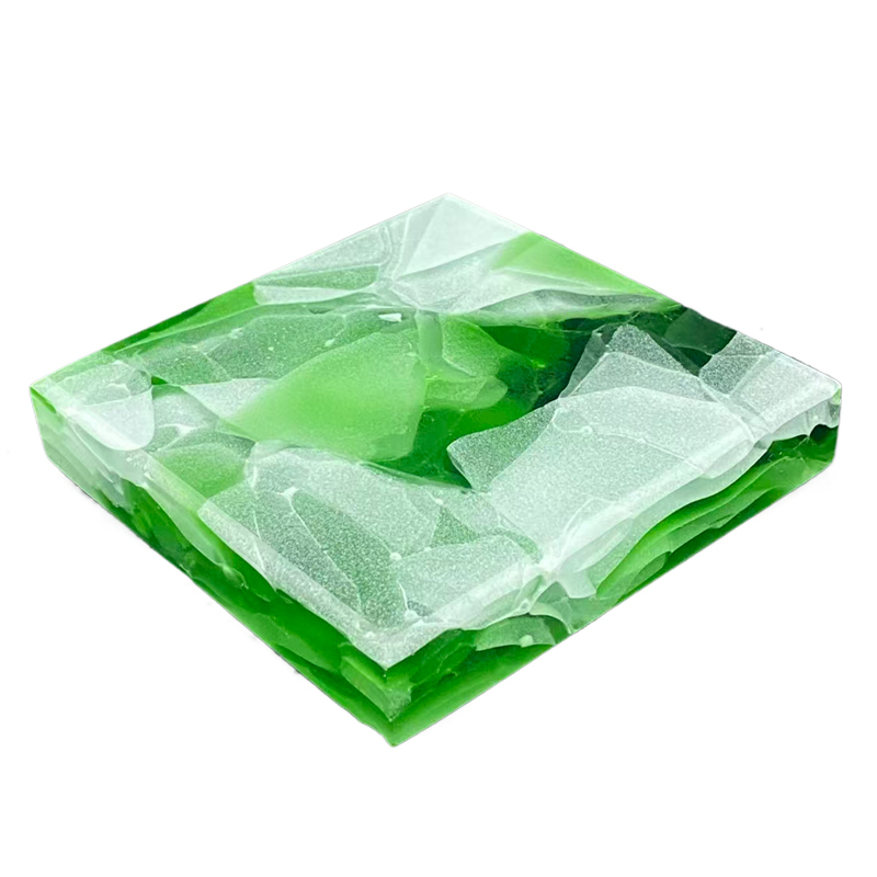 Vert avec des veines blanches