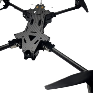 15In Foldable Carbon Fiber <b>Quadcopter</b> Frame,Aluminum Alloy RC <b>Drone</b> Kit Equipped With Four Propellers & Antenna Mount Long Range - Product Image 1