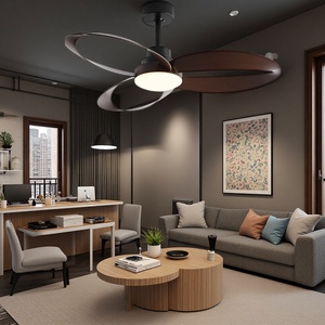 Factory Direct LED Ceiling Fan Quiet DC Motor 6 Speed High Airflow Ceiling Fan with <b>Light</b> and <b>Remote</b> - Product Image 6