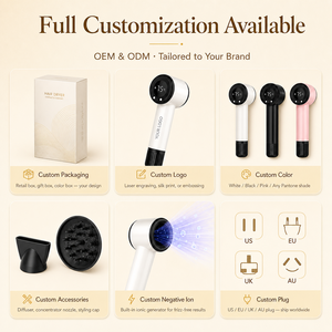 Novo Secador de Cabelo Portátil Mini com Motor de Alta Velocidade de 110.000 RPM, Secagem Rápida, Baixo Ruído e Acessório Concentrador Anti-Frizz - Product Image 6