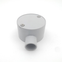 Coudes de raccordement électriques en PVC gris ELMAK, fabriqués en usine (OEM/ODM), design massif, 90 degrés, 20mm/25mm, norme australienne