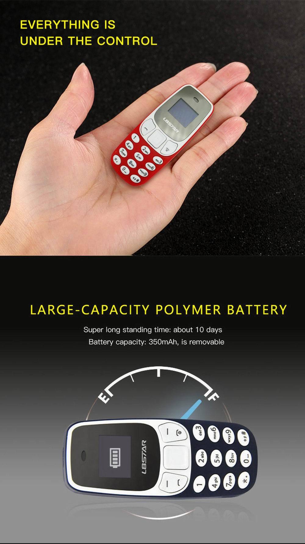 Wholesale Factory Supply GSM mobile phone BM10 Sim Card 0.66 Inch Mini Phone Small Phone