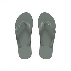 Wholesale Popular Comfort Soft Anti-Slip Summer Beach Sporty Outdoor Men's Waterproof Flip-Flops Custom Black <b>Slipper</b> - Product Image 2