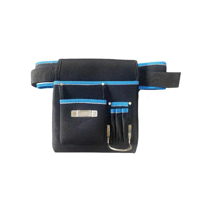 Bolsa de herramientas de servicio pesado Cinturón Profesional Roll Up Garden Cintura Bolsa de almacenamiento de herramientas Bolsa con cinturón ajustable