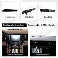 Radio para Auto Baoshang 10.1+10.1 con Pantalla Táctil Android 15 para Porsche Panamera 2010-2016, Reproductor de Video, Radio, GPS, Navegación