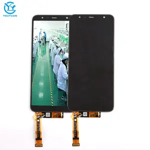 בסיטונאות lcd עבור סמסונג j6 בתוספת-חדש מגיע LCD החלפה עבור Samsung Galaxy J6 בתוספת מגע LCD מסך תצוגת עצרת