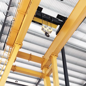 Nhà Máy xi măng đá cẩm thạch sử dụng cabin điều khiển vô tuyến cần cẩu côngxon dầm cầu dầm đôi Goliath giàn cần cẩu 30 tấn - Product Image 3