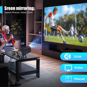 Proyector Magcubic HY320 NTV Certificado por <span class=keywords><strong>Netflix</strong></span>, 4K, 420 ANSI Lúmenes, Tiro Corto, con WiFi6, Sistema Android, Proyector LCD - Product Image 5