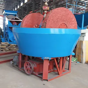 New Sudan phổ biến Vàng chế biến ướt Pan Mill Vàng Pan Mills