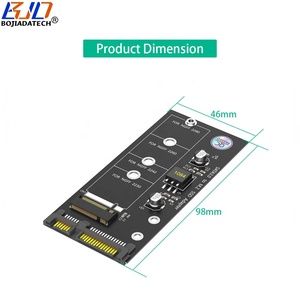 SATA 3.0 22핀 인터페이스를 NGFF M.2 B-Key 2230 2242 2260 2280 M2 SATA SSD 변환 어댑터 카드로 변환 - Product Image 2