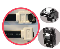 Buena calidad SATA 3,0 Disco Duro Cable Conector recto 6 Gbps transferencia de datos Serial ATA Iii Cable para SSD HDD DVD