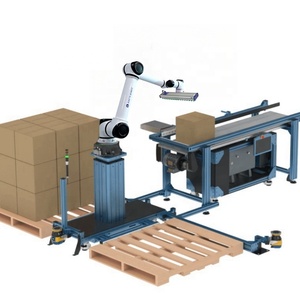 หุ่นยนต์จัดเรียงพาเลทความเร็วสูง Han's Cobot รุ่น S20 S30 S35 แขนหุ่นยนต์สำหรับยกของหนัก หุ่นยนต์จัดเรียงกล่องพาเลท - Product Image 3