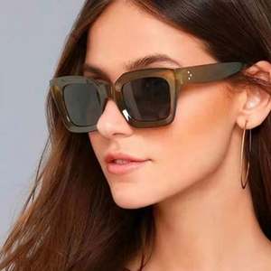 Nuevas Gafas de Sol Cuadradas Extra Grandes para Mujer, Diseño Vintage 2021 con Logotipo Personalizado, Degradado de Leopardo Negro, Protección UV400 - Product Image 1