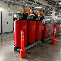 Transformateur de distribution triphasé à bobinage rond de type sec SCB14 RL 10kV 400V Cuivre Aluminium Grade 2 Dyn11 Yyn0 50/60Hz