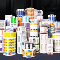 Autocollant personnalisé en vinyle imperméable pour étiquettes cosmétiques en gros, idéal pour l'emballage de contenants d'huile capillaire, de sérum et de crème