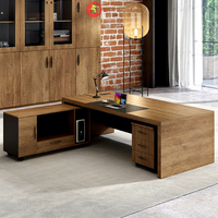 Meubles de bureau commerciaux, bureau de direction, bureau moderne, bureau en forme de L, bureau modulaire, bureau de direction de luxe