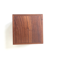 Boîte cadeau de luxe en bois laqué brillant de haute qualité pour gâteaux de lune, boîte à dattes personnalisée avec logo