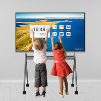 Factory-Direct 65 pouces LCD Smart TV multimédia électronique Smart Interact Board pour réunion