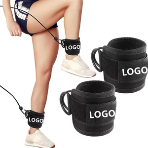 Gimnasio en casa Entrenamientos de glúteos Kickbacks Work Out Cuff Attachment Correa de tobillo para máquinas de cable Bandas de resistencia Abductores DE CADERA - Product Image 1
