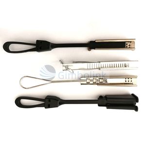 Gimbo FTTH <span class=keywords><strong>Cable</strong></span> óptico Drop <span class=keywords><strong>Tensor</strong></span> Abrazadera Gancho curvo <span class=keywords><strong>Acero</strong></span> al carbono Fibra óptica Drop Wire Abrazadera Dacromet Cuña en forma <span class=keywords><strong>de</strong></span> arco recubierta - Product Image 5