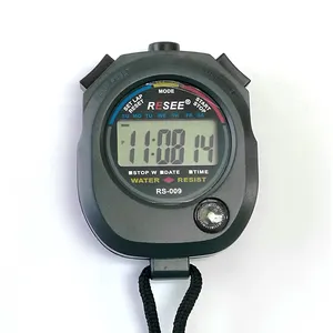 Rresee OEM & ODM personalizzazione 2 giri memoria sport runner scuola campana grande cronometro digitale esterno display a led timer