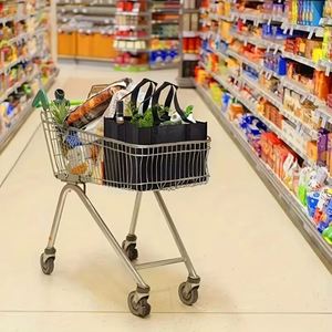 Sac d'épicerie de stockage de courses éco-réutilisable avec impression personnalisée du logo sacs fourre-tout non tissés stratifiés sac non tissé pour animaux de compagnie - Product Image 6