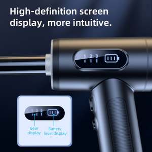 2-en-1 Smart <span class=keywords><strong>Jet</strong></span> Turbo Soplador de aire de alta presión Car Computer Duster Potente Big <span class=keywords><strong>Jet</strong></span> Fan Technology Aspirador - Product Image 5