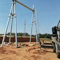 Estructura de Acero con Cables de Soporte para Puente Arqueado Personalizado, para la Construcción de Pasarelas Peatonales Urbanas