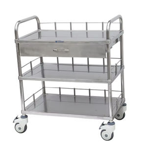Mt Medisch Ziekenhuis Kar 3-Tier 304 Roestvrijstalen Chirurgisch Instrument <span class=keywords><strong>Trolley</strong></span> Prijs Roestvrijstalen Ziekenhuis <span class=keywords><strong>Trolley</strong></span> - Product Image 1