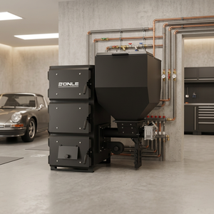 Stufa a Carbone da Interno MG2501A 25KW Affidabile ad Alta Potenza con Tramoggia Grande da 210L - Stufa a Carbone, Stufa a Legna, Caminetto - Product Image 1