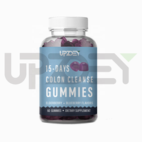 RTS 15 Day Colon Cleanse Detox Gummies Nettoyant à action rapide et débloquant pour la régularité et la santé intestinale 60 Gummies