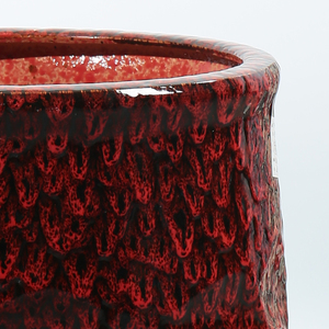 Pots de haute qualité, ensemble de 3 pièces, grands pots à fleurs émaillés, moules en céramique, poterie pour pots en céramique d'intérieur et d'extérieur - Product Image 2