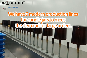 Nouveaux bocaux à bougies en verre et conteneur en vrac <span class=keywords><strong>acheter</strong></span> en forme de fleur colorée chauffe-plat bougeoir en verre votif - Product Image 6