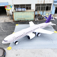 Avion gonflable long, grand modèle d'avion gonflable, avion gonflable pour la publicité