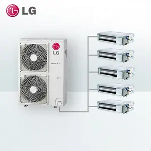 Unidad de bobina de ventilador, Sistema Central dividido, acondicionadores de aire + montados, Ac para tipo Cassette, pared, Vrf, Lg, Multi V, aire acondicionado