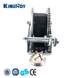 Manivela Manual KingRoy con Capacidad de 1000 lb, Cable de Acero al Carbono Galvanizado Gris, Certificación CE, Manivela Manual para Elevación y Remolque - Product Image 2