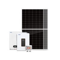 Juego completo de uso doméstico estándar de EE. UU., 10kw, generador solar fuera de la red, sistema de energía de almacenamiento de energía de respaldo, Kit de paneles solares