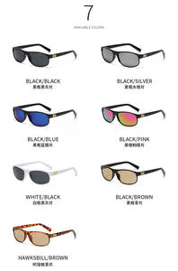 <span class=keywords><strong>Occhiali</strong></span> <span class=keywords><strong>da</strong></span> <span class=keywords><strong>Sole</strong></span> Mezza Montatura Designer per Ciclismo Y2K UV400, Sportivi <span class=keywords><strong>da</strong></span> Esterno per Uomo <span class=keywords><strong>Donna</strong></span> - Product Image 3