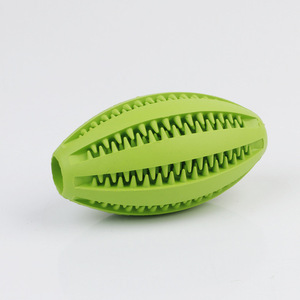Pet Leakage <b>Ball</b> to Decompress and Self-extract Teeth Clean Teeth Bite-resistant Elastic Rubber Naturel <b>Ball</b> Pet Toy Animals - Product Image 6